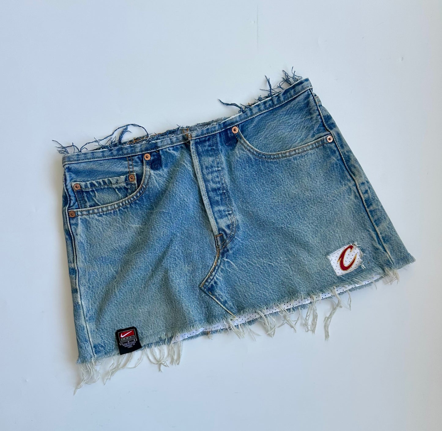 Levi Reworked Jersey Mini Skirt