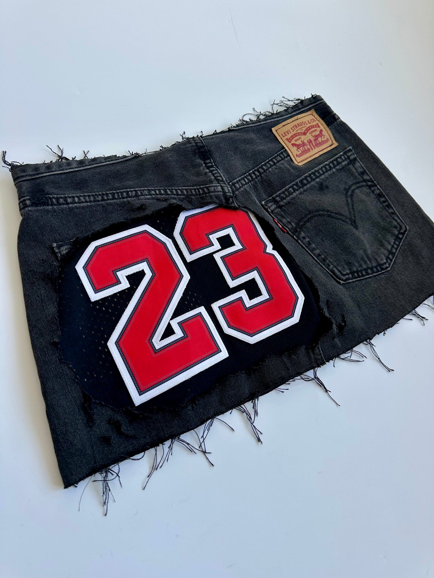 Levi Reworked Jersey Mini Skirt