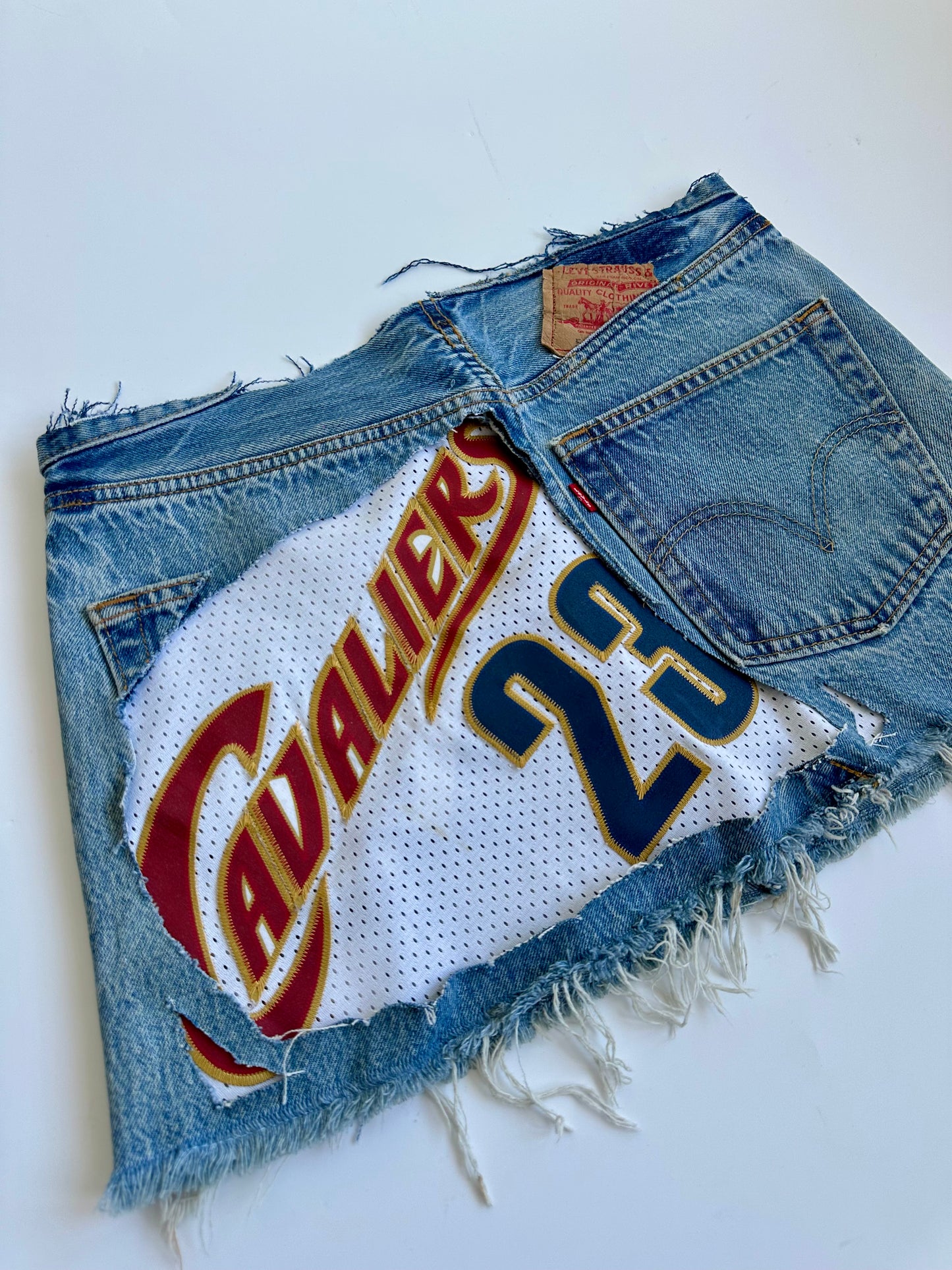 Levi Reworked Jersey Mini Skirt