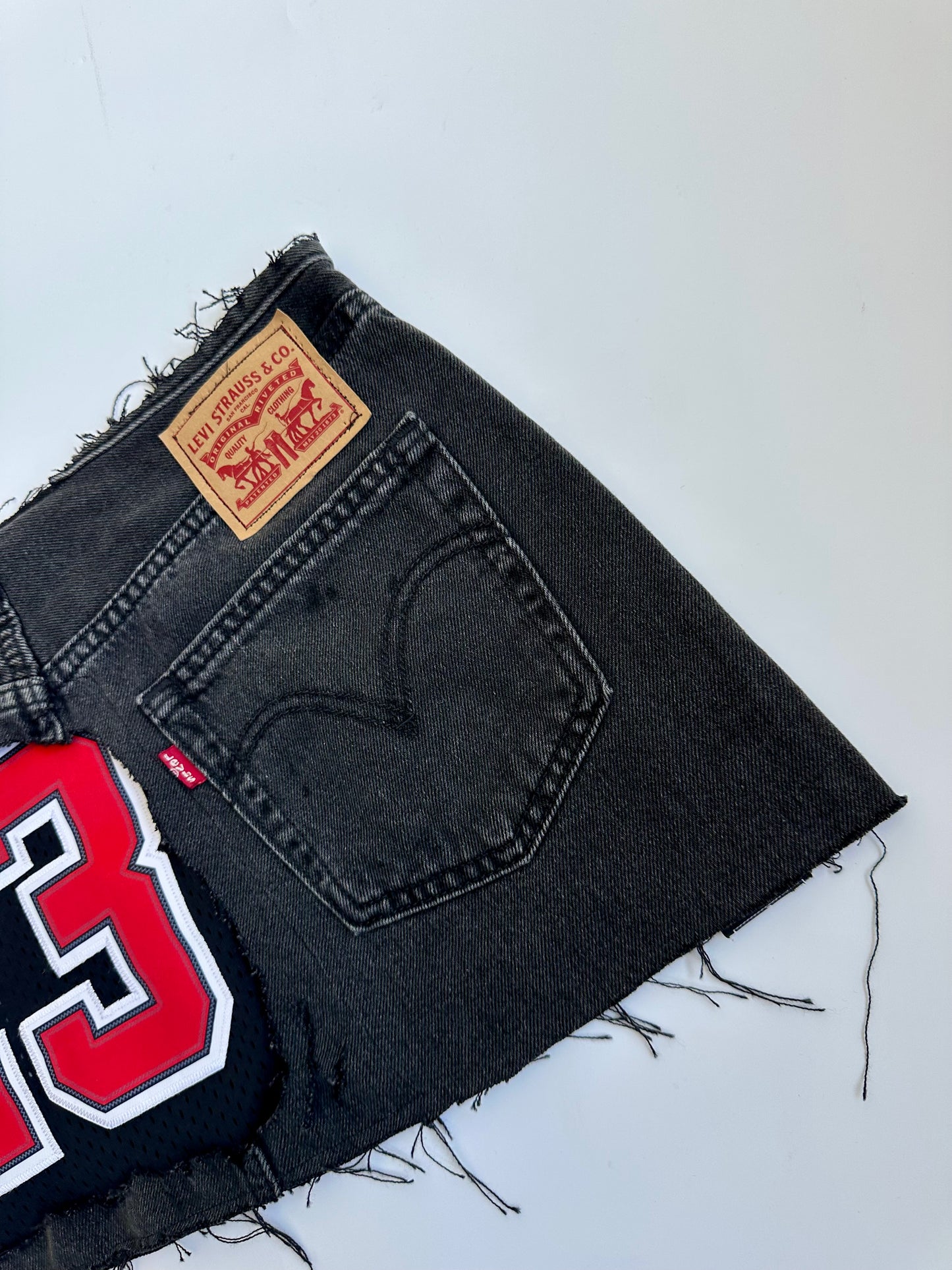 Levi Reworked Jersey Mini Skirt