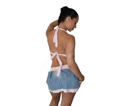 Fused - Pink Mini Skirt & Top