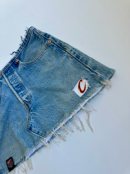 Levi Reworked Jersey Mini Skirt