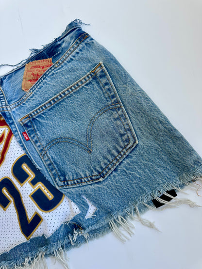 Levi Reworked Jersey Mini Skirt