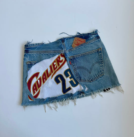 Levi Reworked Jersey Mini Skirt
