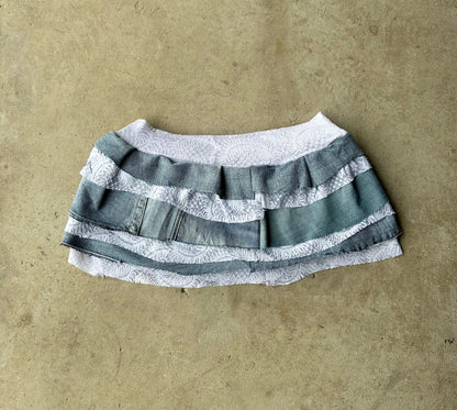 Outcast - Light Blue Mini Skirt & Bralette