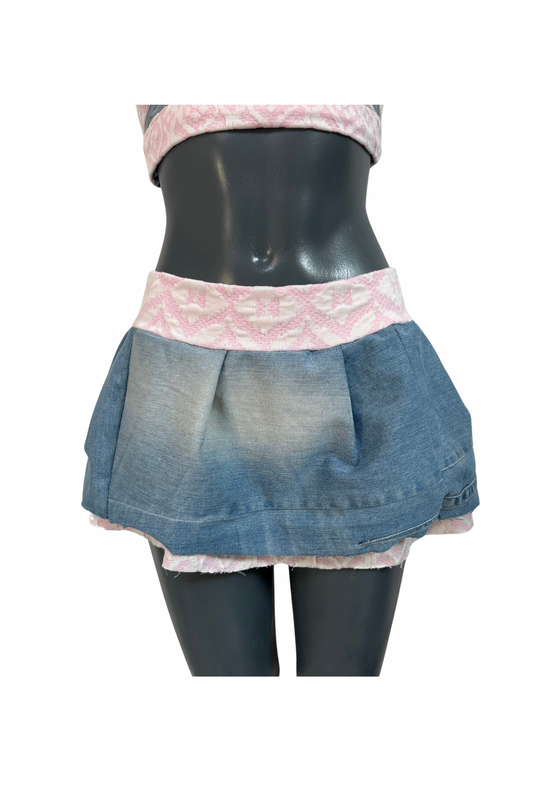 Fused - Pink Mini Skirt